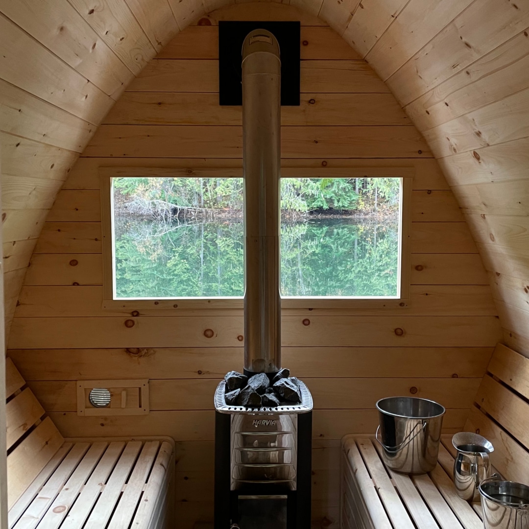 Cozy Cabins - Cabin Rentals BC - Lakefront Private Resort - Echo Lake - HP Box - Sauna - 005